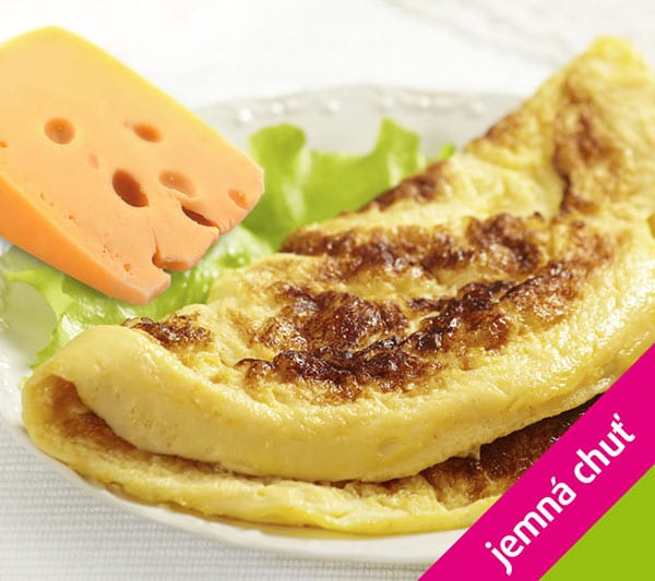 Proteinovou omeletu od KetoFit můžete zpestřit povolenou zeleninou.