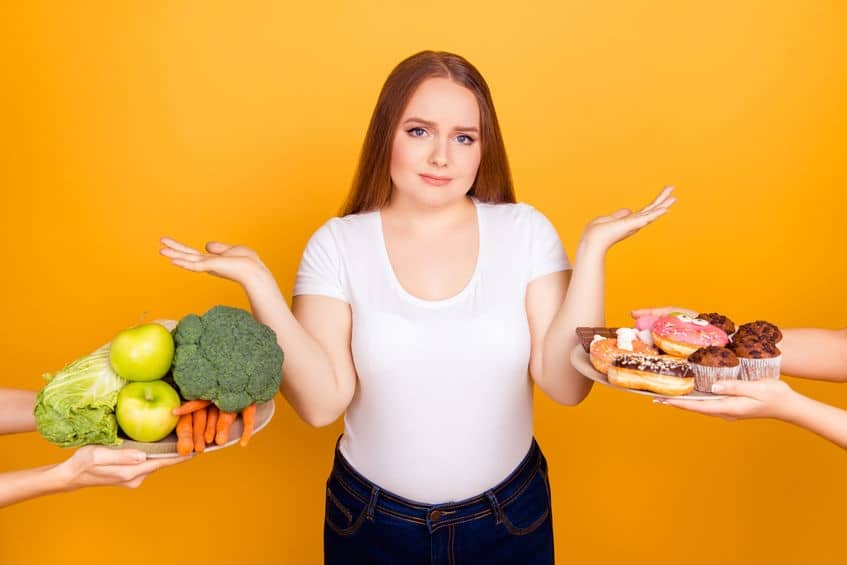 Zdravé vs. nezdravé jídlo