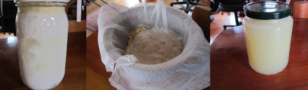 Domácí čerstvá syrovátka se vyrábí téměř sama, a to pomocí procesu oddělování od mléka.
